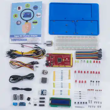 SunFounder Project Super Starter Kit V3.0 Wiht Mercury Board and Tutorial Book for Arduino UNO R3 Mega 2560