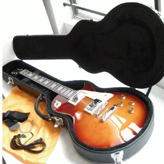 

China guitar factory custom Top quality New CS color rosewood fingerboard LP electric guitar,Free shipping with case 7yue9