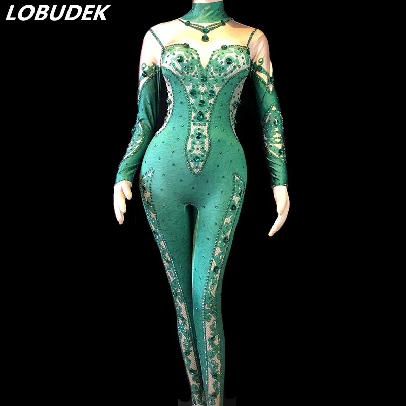 bright green bodysuit