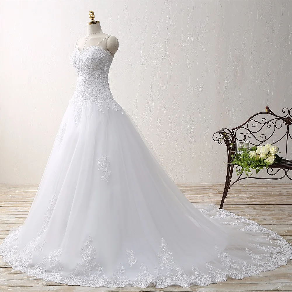Кружевное платье пачка для свадьбы с милой аппликацией 2020|wedding dress|bridal wedding dressvestido