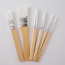 6 шт./компл. бревна 13,8-14,8 см детская роспись Комбинации набор кистей для акварели гуашь акриловая кисть для рисования комплект поставки Лидер продаж