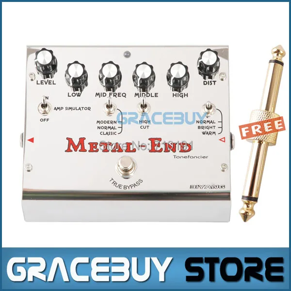 Biyang Tonefancier Metal End Pro 18 Distortion Modes Electric Guitar Effect Pedal True Bypass New