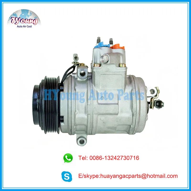 

10PA20C ac compressor for Toyota Land Cruiser 100 98-16 Prado UZJ100 Lexus LX470 LS400 8832060680 8832060681 883206068184