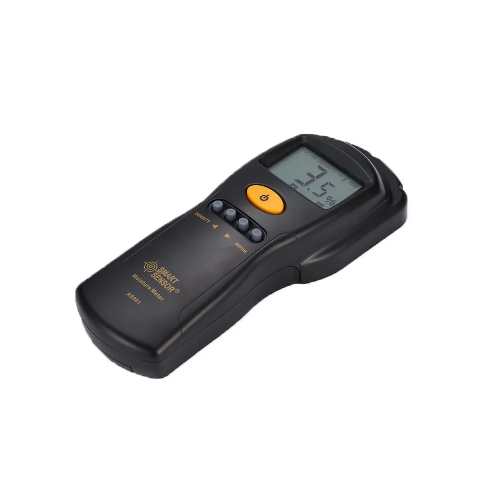 

Smart Sensor AS981 Digital Wood Moisture Meter Hygrometer Humidity Tester Plywood Wooden Materials LCD Backlight Damp Detector