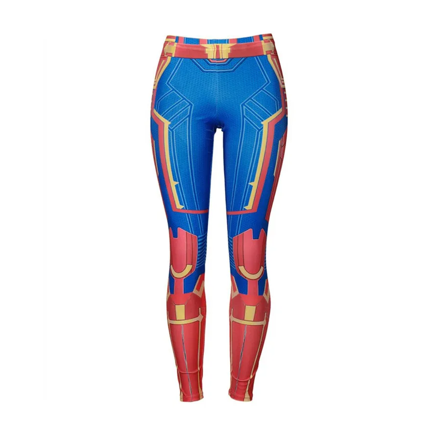 Captain Marvel Carol Danvers Costumes Cosplay Hoodie Top Pants Avengers: Endgame Halloween Women Bodysuit Dress