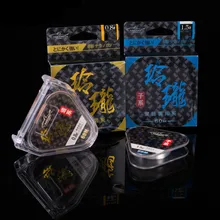 60 м рыболовные аксессуары Высококачественная рыболовная леска, подходящая для активного отдыха, рыболовная леска, высокопрочная большая тяга