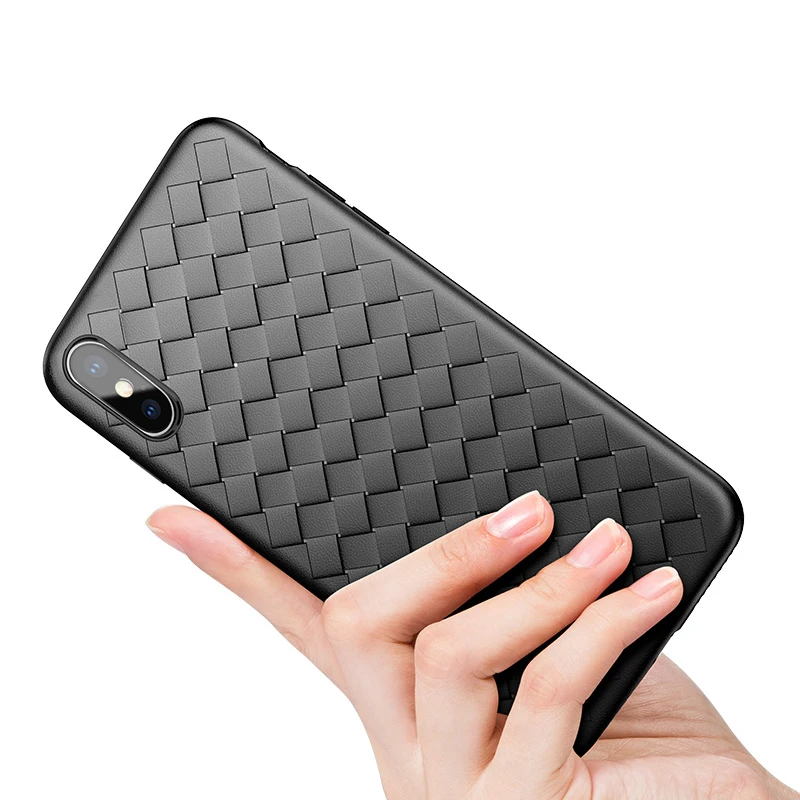 Сетчатый Чехол BV для iPhoneX 10 роскошный Ультратонкий чехол накладка iPhone 8 7 Plus мягкий