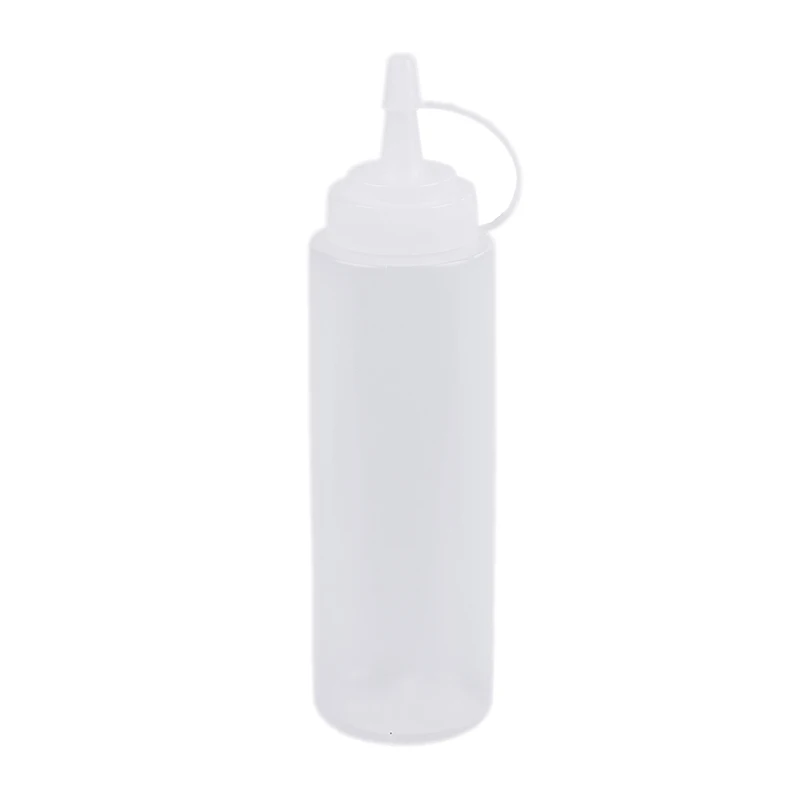 Пластиковая бутылка-диспенсер 8 унций для соуса масло с уксусом кетчуп кухонные принадлежности