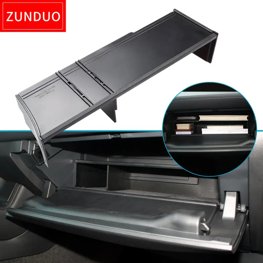 

ZUNDUO Car Glove Box Interval Storage For TOYOTA CAMRY 2018 2019 Accessories Storage Console Tidying Central Storage Box