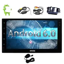 Android6.0 Car gps Stereo with Capacitive screen In Dash Double Din Vehicle Radio Receiver 7” GPS Navigation Multimedia +Camera