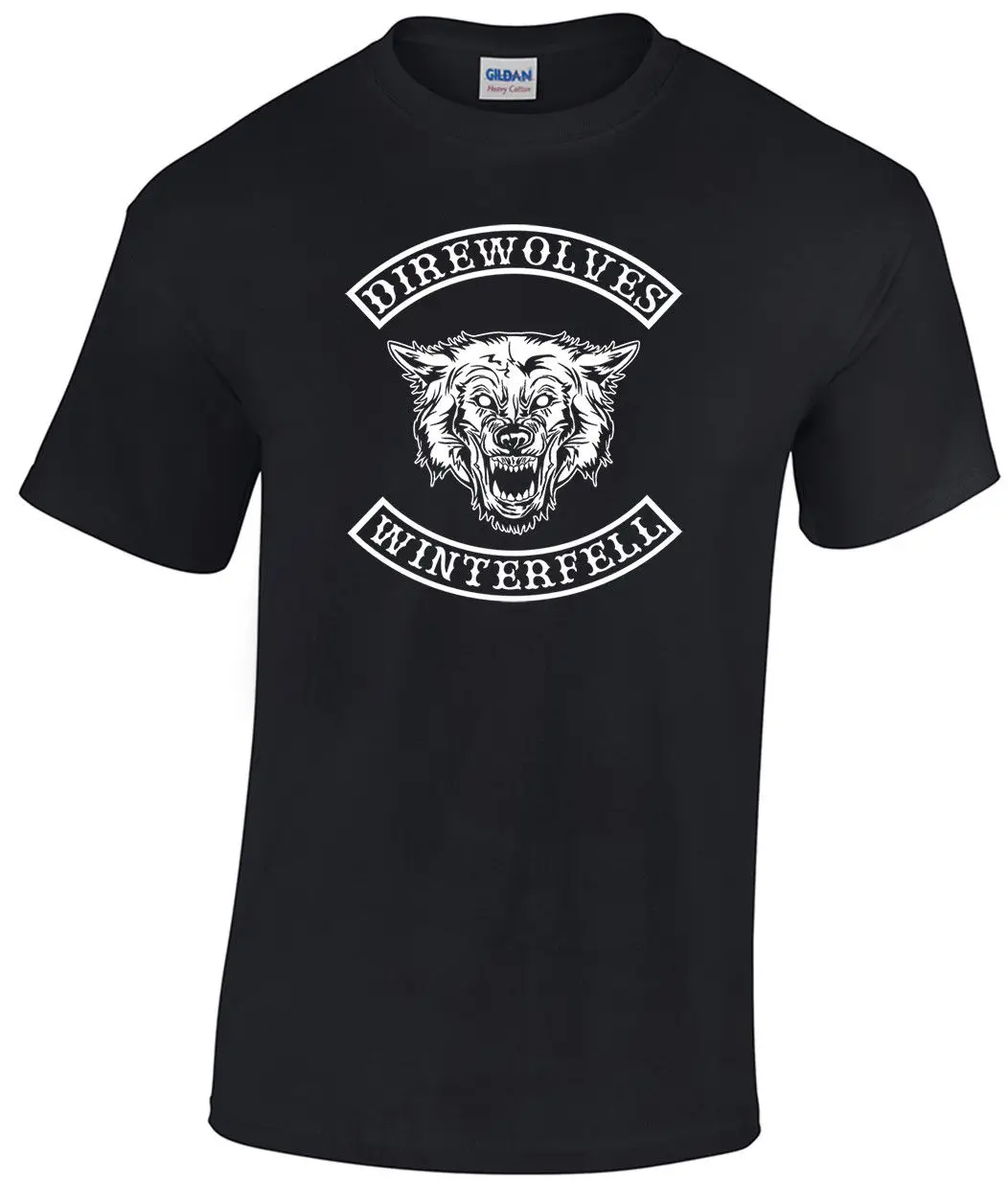 WINTERFELL DIREWOLVES футболка унисекс короткий длинная Байкер Стиль Игра престолов Для