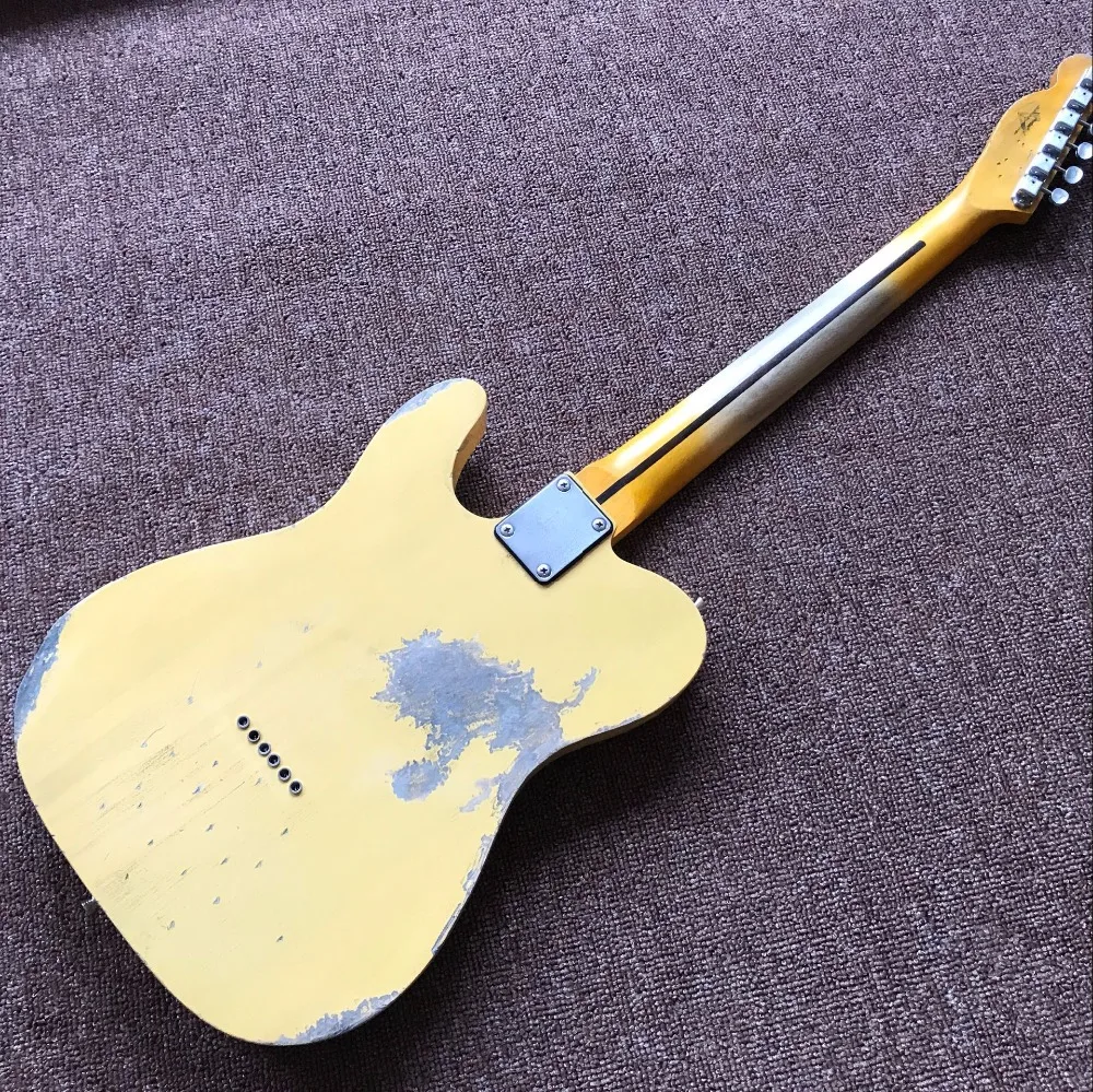 Best NEW!High Quality tele guitar Ameican electric Guitar stock TELE Electric Guitar milk white Best NEW!High Quality tele guitar Ameican electric Guitar stock TELE Electric Guitar milk white