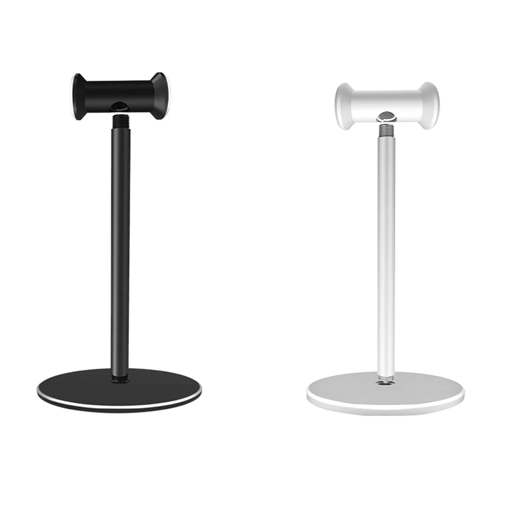 Worallymy Headphone Stand Earphones Detachable Aluminum Alloy Holder Stand Home Office Stable Desktop Headset Bracket