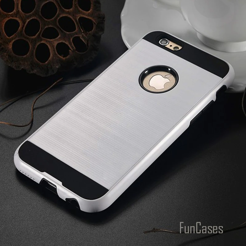 for iphone 7 cases V5 plastic silicone armor case for iphone 6 6s 5 5s SE Plus 4s 4 phone covers bags capa fundas shell 2 in 1 