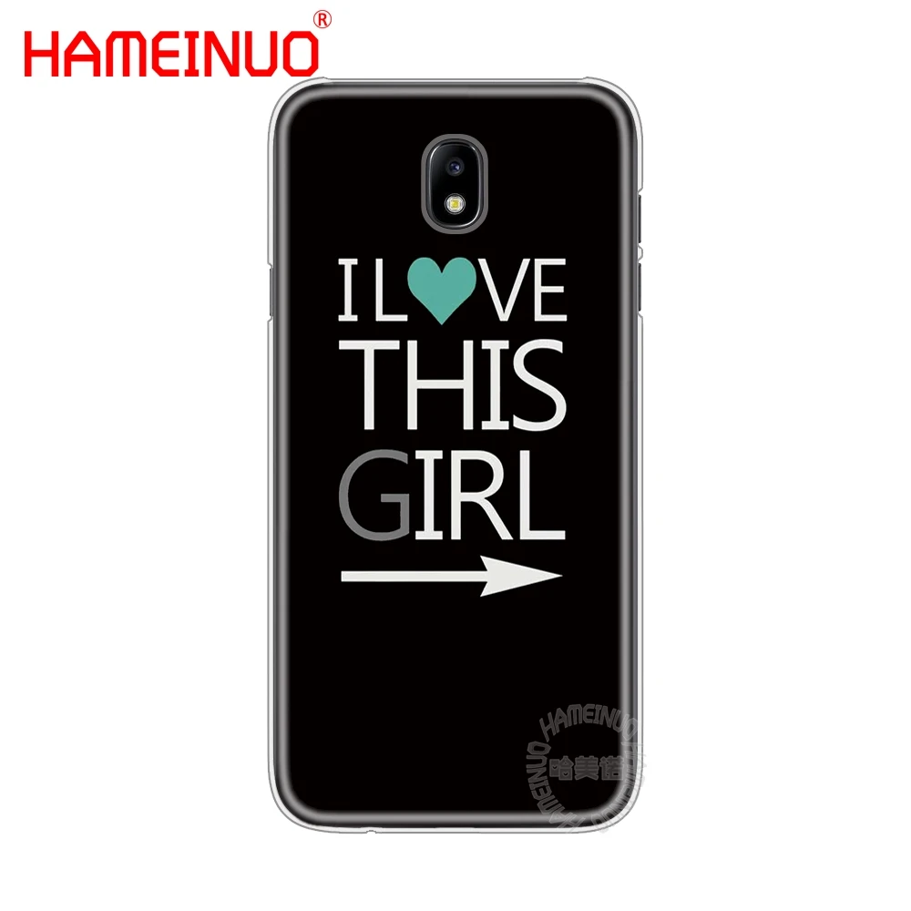 Чехол для телефона I Love My Girlfriend boyfriend Samsung Galaxy J3 J5 J7 2017 года J527 J727 J327 J330 J530 J730