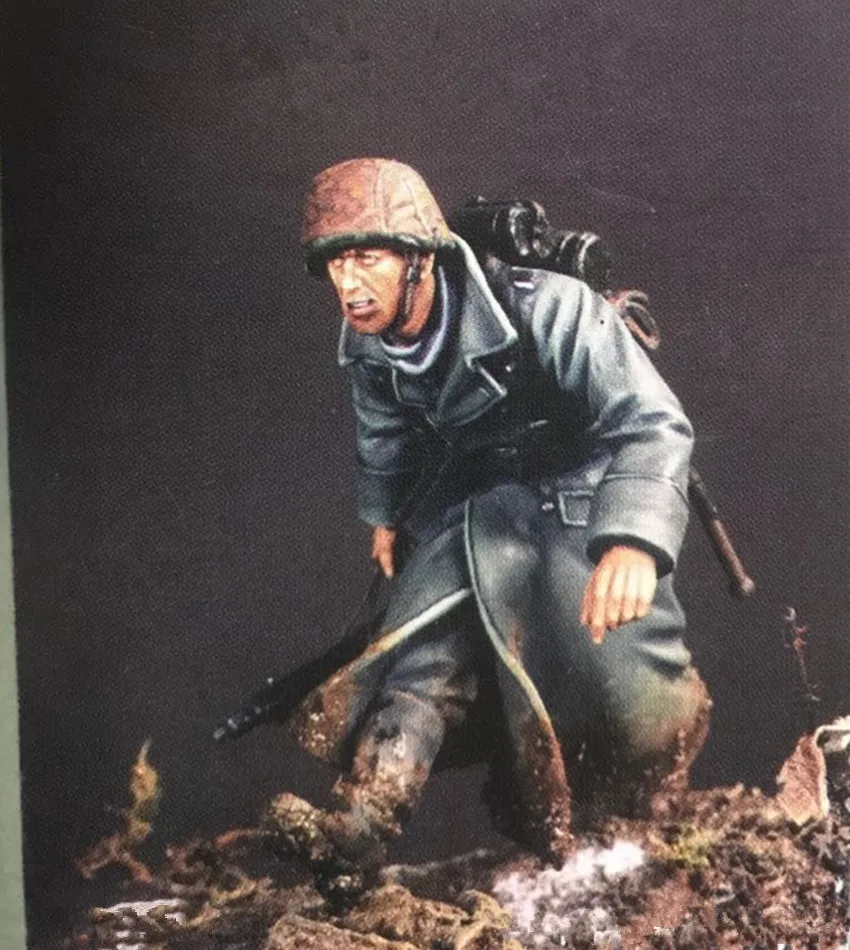 1/35 каучуковая фигурка модель комплект Unassambled Неокрашенная 00721