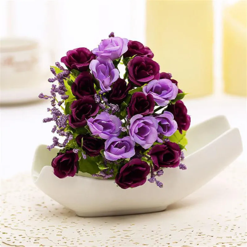 Wholesale Rose Vine Artificial Flowers Fake Plant Decor Flowers Silk Artificial Flowers For Wedding Home Garden Decor Fake Plant Wholesale Rose Vine Artificial Flowers Fake Plant Decor Flowers Silk Artificial Flowers For Wedding Home Garden Decor Fake Plant