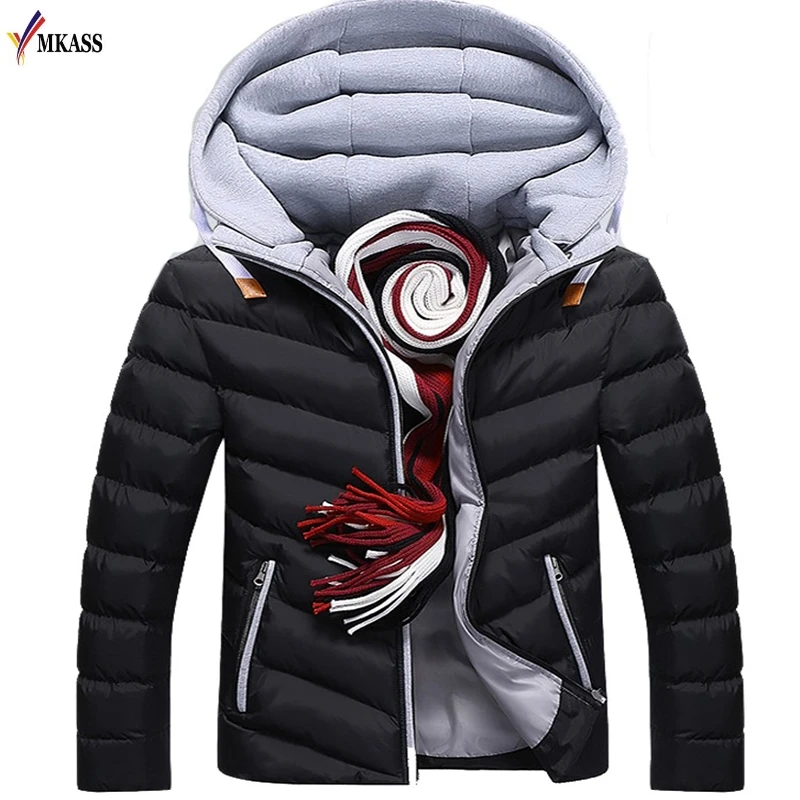 Hot Warm Mens Winter Parkas Casual Hooded Coats Men Outerwear Thick Cotton Men Winter Jacket Brand Plus Size 4XL