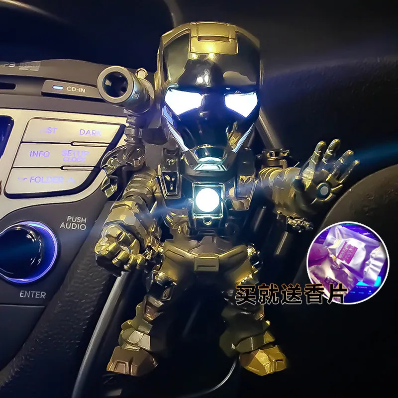 new Cartoon Air Freshener Styling perfumes The Avengers Marvel Style Star Wars Iron Man Auto Air Condition Vent Outlet Clip