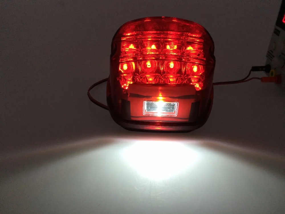 Motorcycle Turn Signal Brake Led Light Tail Lights LED Brake Tail Lamps For Harley Fat Boy FLSTF Night Train FXSTB Softail Sport (3)