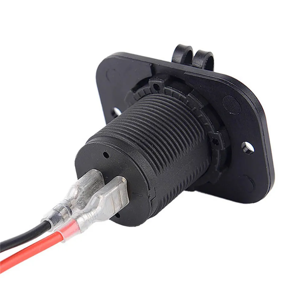 

3.1A Waterproof Dual USB Port Charger Socket Outlet 12V LED for Motorcycle Car