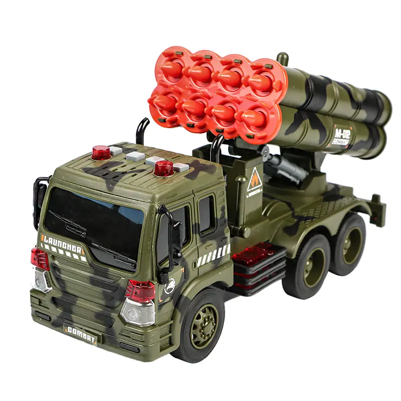 Инерционная Инженерная техника ракетная ракета военный автомобиль детская