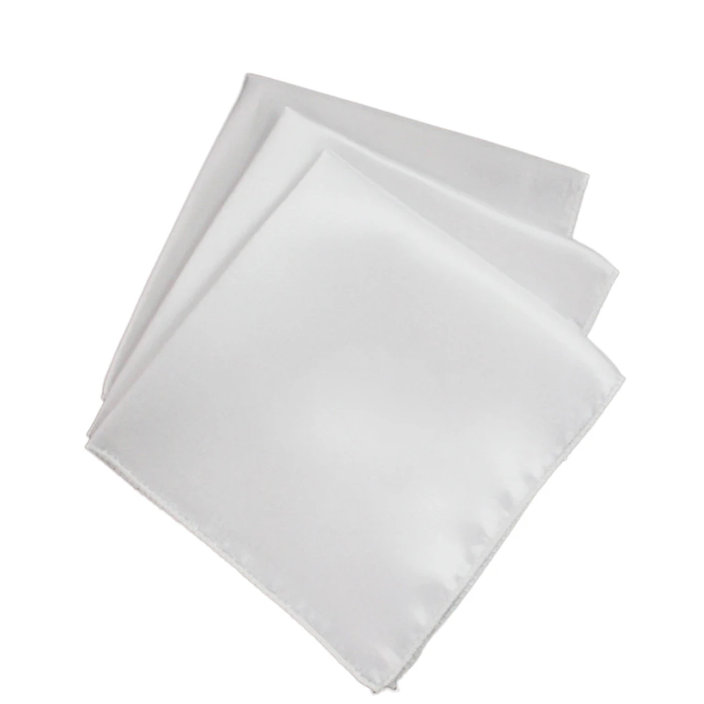 

10x Napkin Pocket Handkerchief Party Xmas Dinner Tableware Serviettes #21