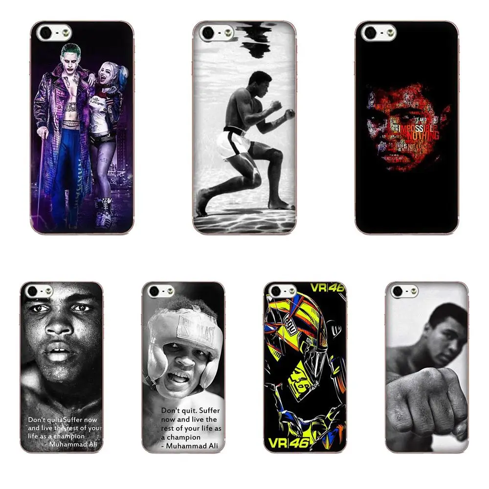 

Muhammad Ali American Boxer World Champion TPU Cell Phone Case Cover For Xiaomi Redmi Note 2 3 3S 4 4A 4X 5 5A 6 6A Pro Plus
