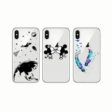 

Cartoon space Planet Rocket Outer space transparent soft silicone phone case cover for iPhone XS 7 8 plus 5S SE X 5 6 6S XS MAX