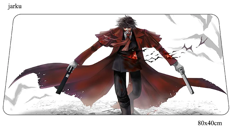 Hellsing коврик для мыши 800x400x2 мм игровой коврик для мыши Аниме locrkand office notbook Настольный коврик Лидер продаж padmouse игры pc gamer коврики