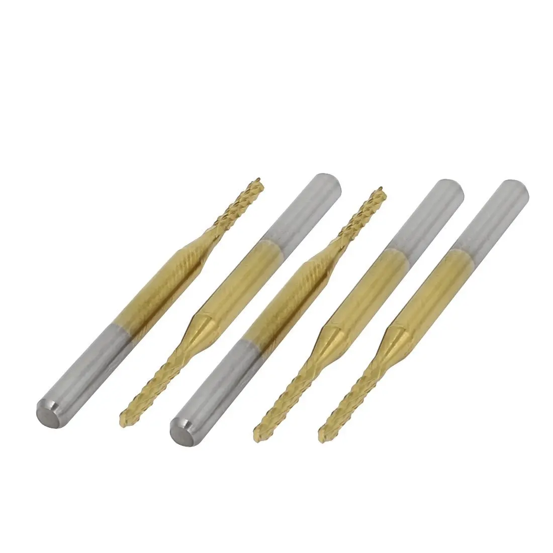 

1.6mm*8.5mm Titanium Nitride Coated PCB CNC Drill Bits 5pcs