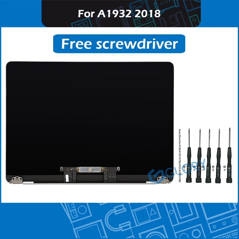 

Late 2018 Complete LCD Screen Assembly for Macbook Air Retina 13" A1932 Display Assembly Replacement MRE82