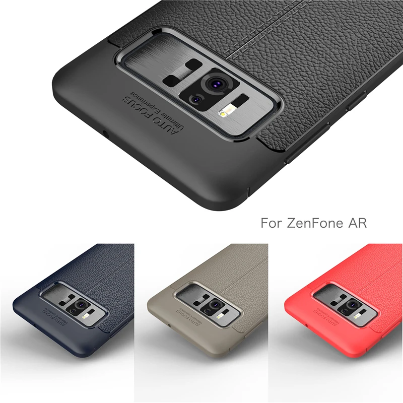 For Asus Zenfone AR Case Silicone Luxury Litchi (9)