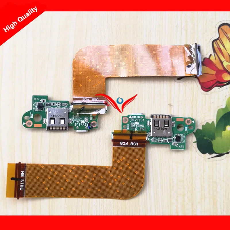 

MLD-DB-USB Charge port PCB Board with cable FOR DELL VENUE 11 PRO T06G 5130 Tablet