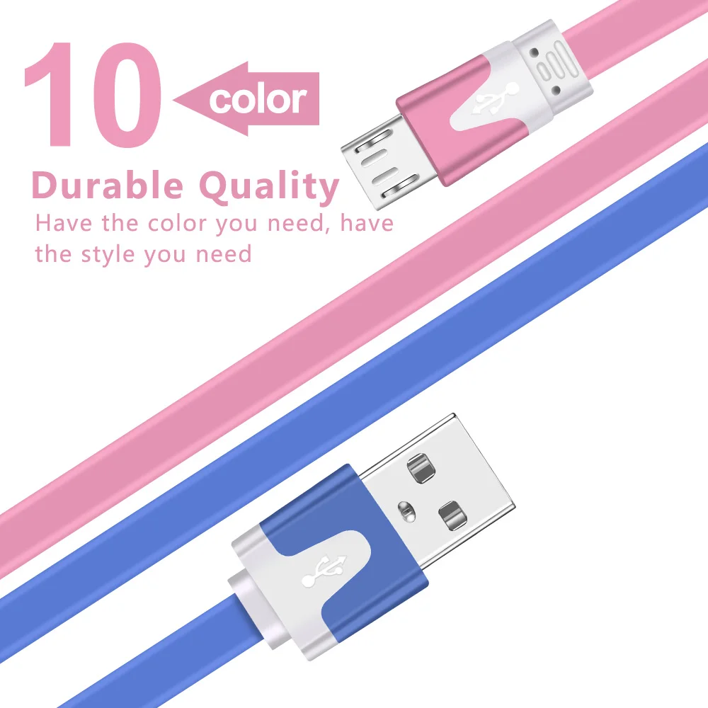 سريع شحن كابل يو اس بي s المصغّر usb كابل شاحن هاتف محمول يعمل بنظام تشغيل أندرويد كابل شاحن مزامنة البيانات لسامسونج A7 S7 ل Xiaomi 1 متر/2 متر /3 متر ا...