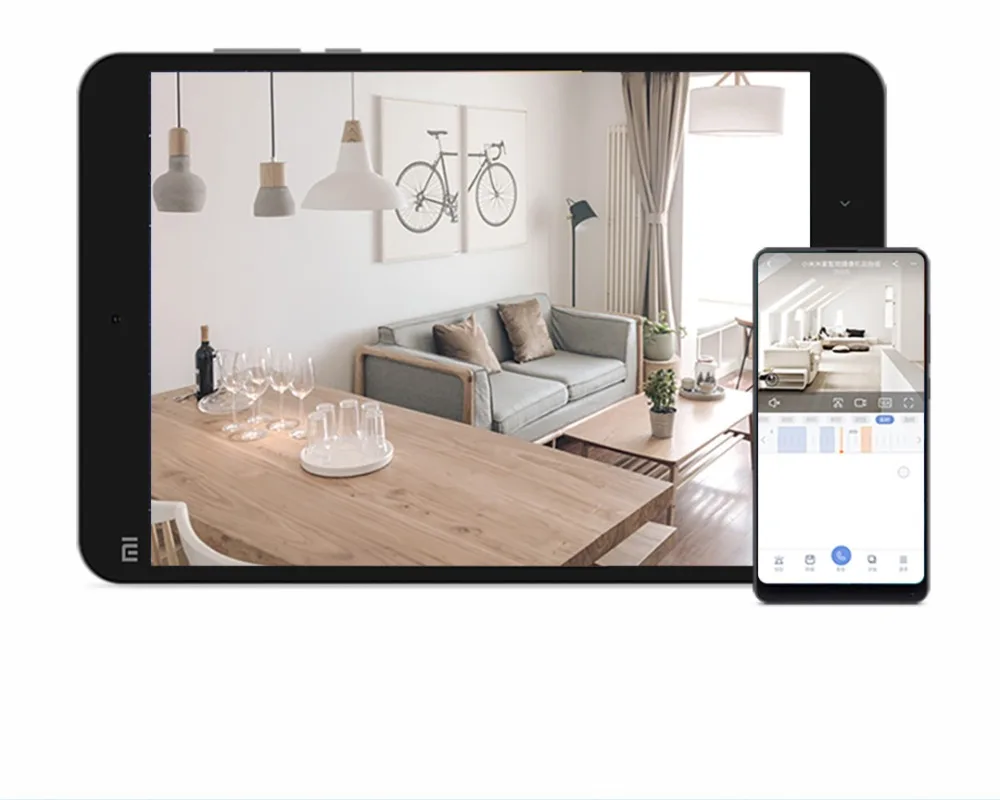 Оригинальная смарт-камера Xiaomi Mijia, ip-камера, веб-камера, видеокамера, 360 угол, wifi, беспроводная, ночное видение, AI, улучшенное Обнаружение движения