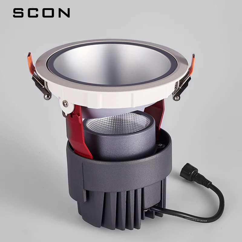 SCON AC110 240V 10 Вт светодиодный прожектор с регулируемой яркостью COB современный