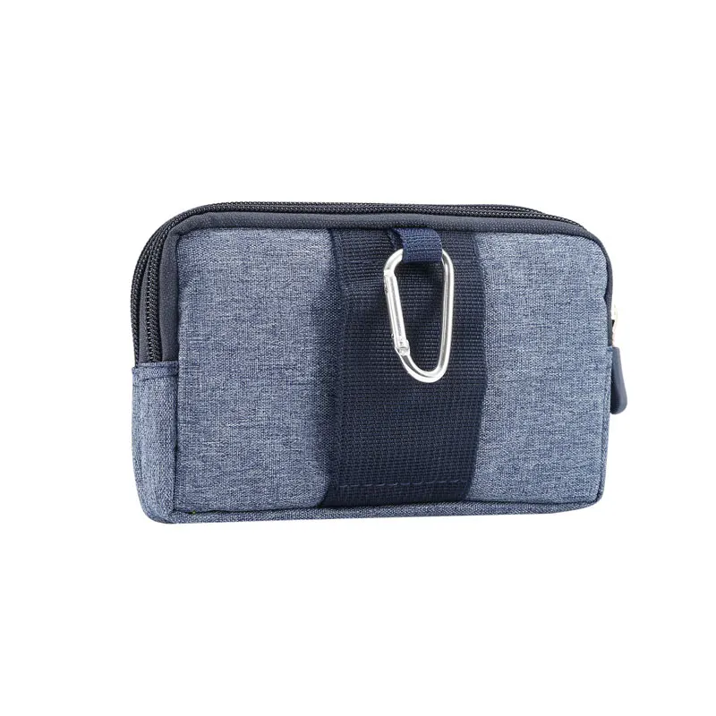 apple silicone case CHEZVOUS Cao Bồi Vải Điện Thoại Pouch Belt Clip Túi cho iPhone Samsung Xiaomi Huawei Trường Hợp 2 Dây Kéo Thẻ Túi Thắt Lưng Túi phổ clear phone cases