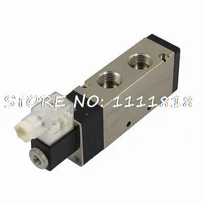 

AC 110V 4.5VA 25mA 21mm Thread 2 Position 5 Way Air Control Solenoid Valve