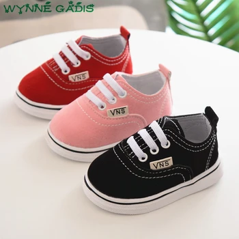 

Spring Infant Baby Girls Cotton Fabric First Walkers Kids Newborn Casual Shoes Sapatos