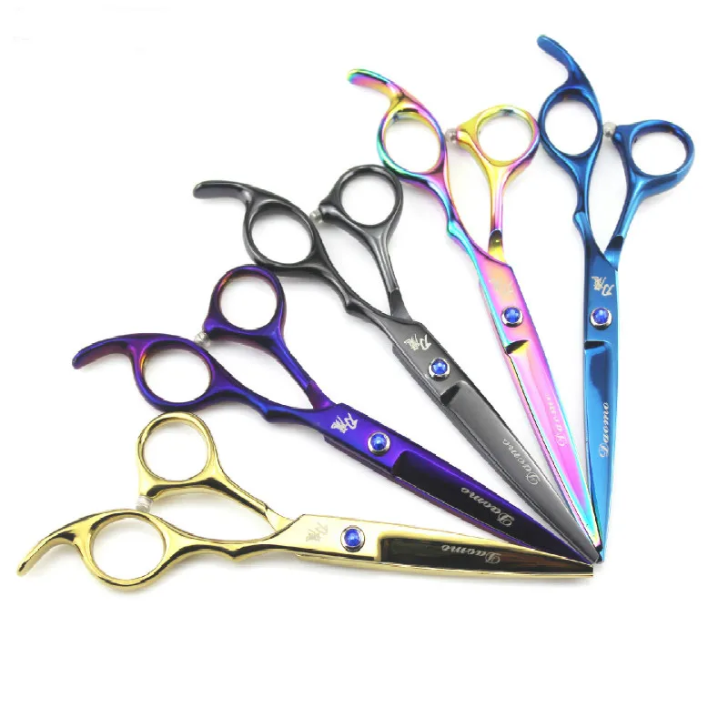 

scissors hair professional Hairdressing Style Barber Tool 6 & 5.5 inch Shears Regular Flat Teeth Blades Japan Kasho