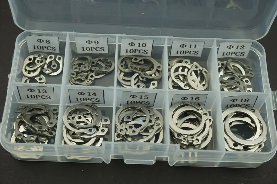 Набор Шайб 8/9/10/11/12/13/14/15/16/18 мм 100 шт./лот|stainless steel washer|steel washersstainless washer |
