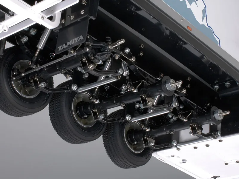 Tamiya RC Big Truck No.19 Trailer 3-Axis Reefer Semi Trailer Kit 56319 1-145