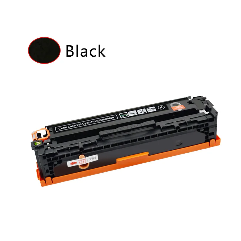 Совместимый цветной картридж CE320A CE321A CE322A CE323A 320A для принтера HP Color laserjet CP1525N 1525NW