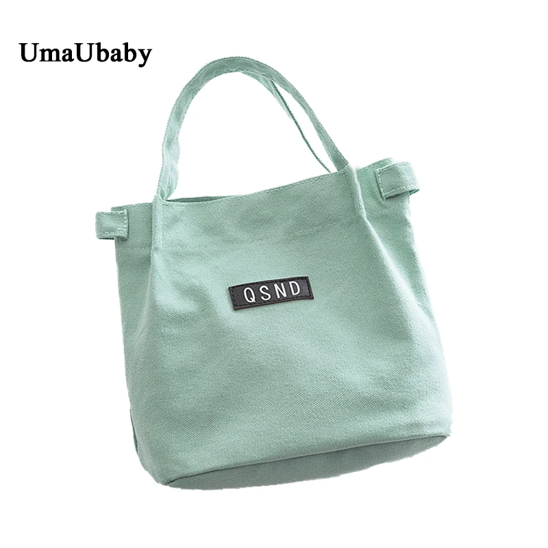 

2018 New Fashion Mummy Bag Portable Handbag Canvas Bucket Baby Backpack Diaper Bags Baby Care Mom Backpack Storage Bag Solid