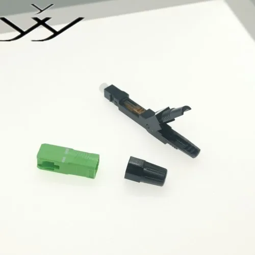 

GX Optic fast Fiber connector 100PCS Quick Cold Connector FTTH unikit SC Single Mode embedded type fiber APC Fast Connector