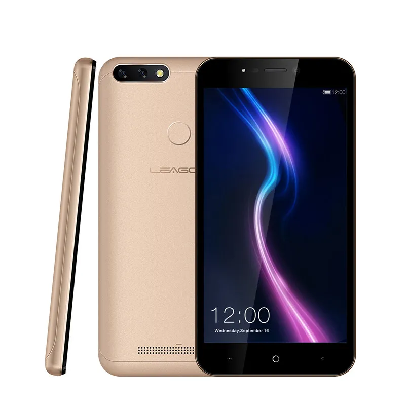 LEAGOO POWER 2 Pro Смартфон Android 8,1 5," HD MTK6739 четырехъядерный 2 Гб ОЗУ 16 Гб ПЗУ 4000 мАч отпечаток пальца ID 4G LTE мобильный телефон