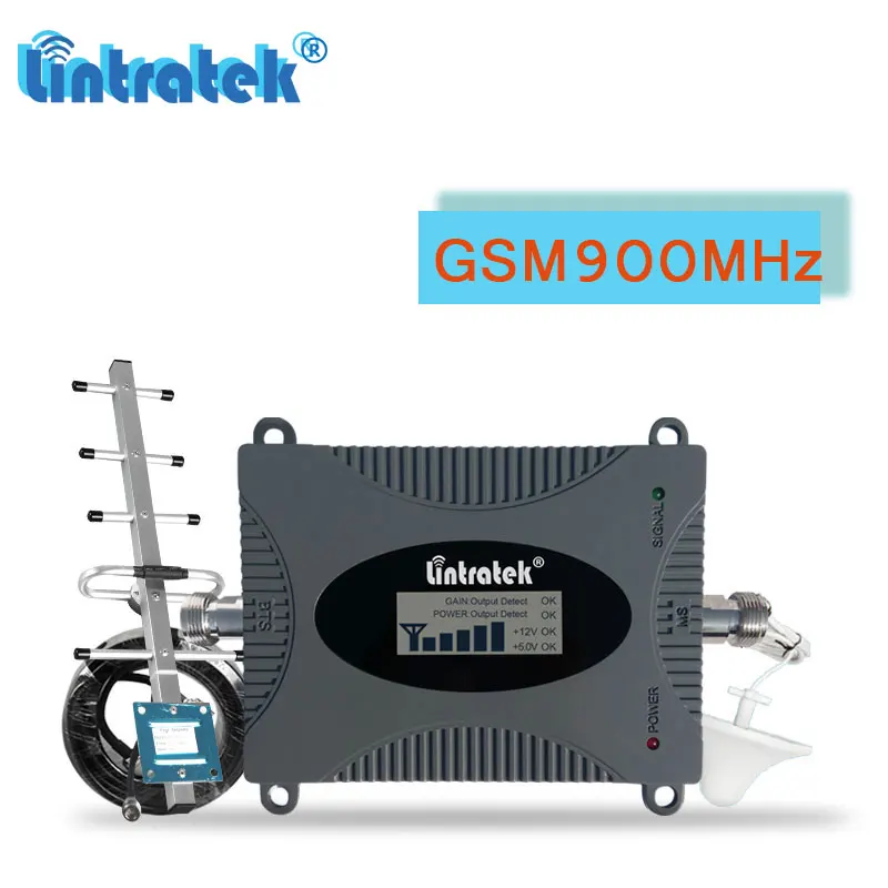 

Lintratek 900MHz GSM Cellular Booster Signal GSM Repeater 900 Cell Phone cell payload Antenna 10m communication voice set #dj