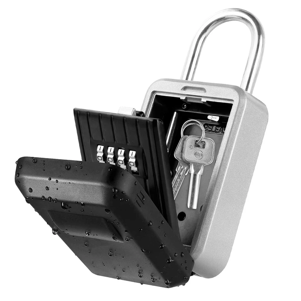 Master Lock Сейф с ключом открытый настенное крепление комбинация блокировки паролей Скрытая ключи коробка для хранения сейфы для Офис