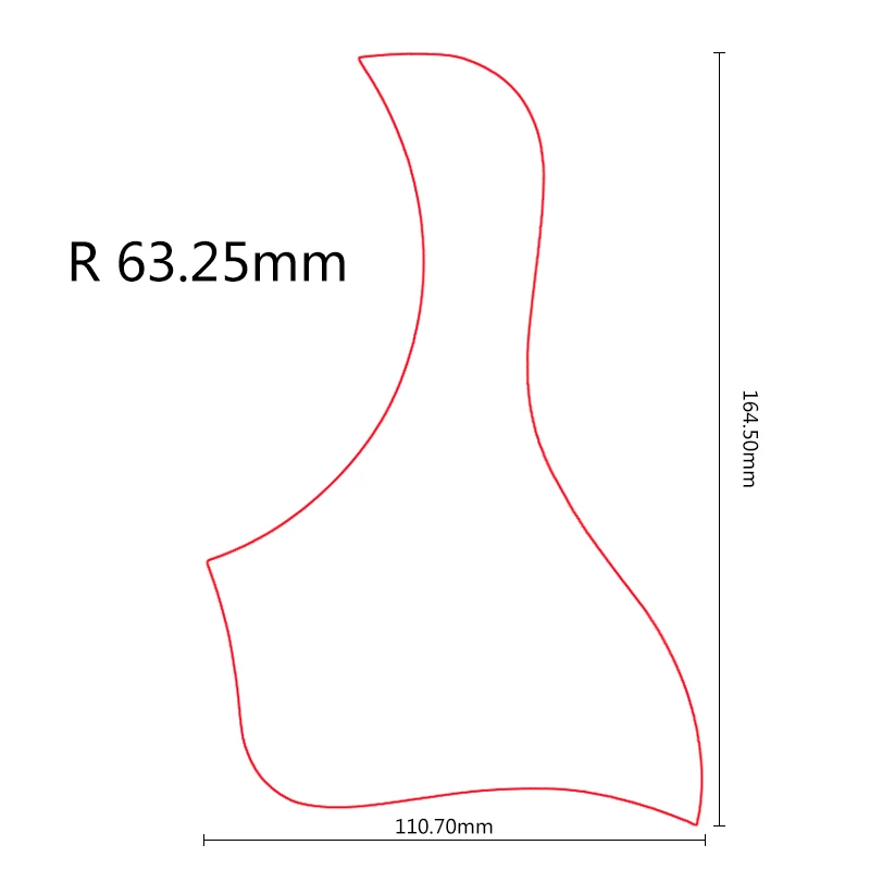 Fei Man-Self- Adhesive Pickguard For Acoustic Guitar, Quality Pickguard, Bird 2 Style, Sticker for 40 "and 41" Size